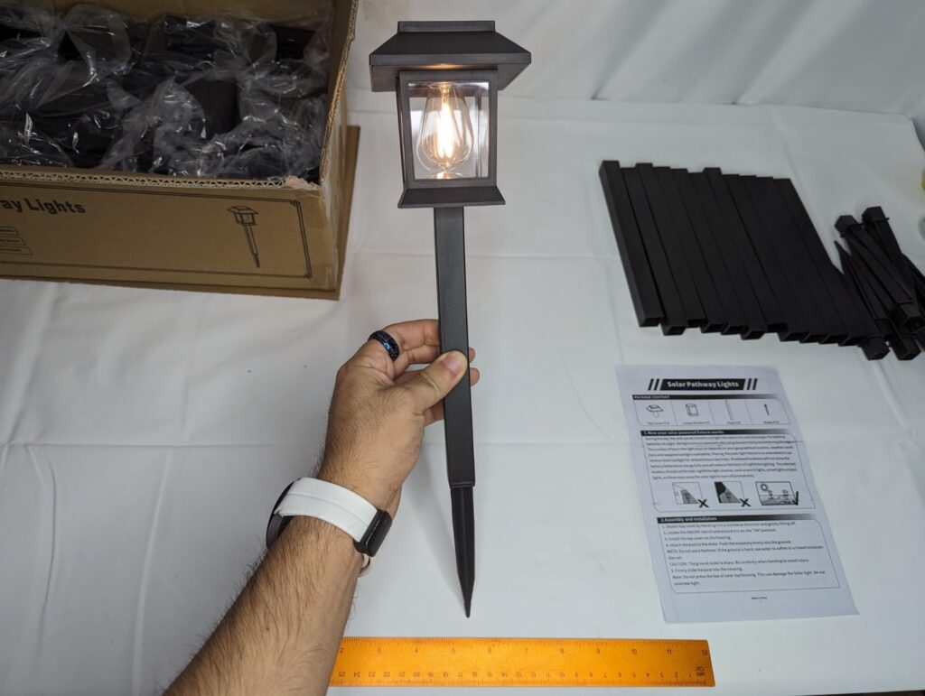 solar pathway lights outdoor