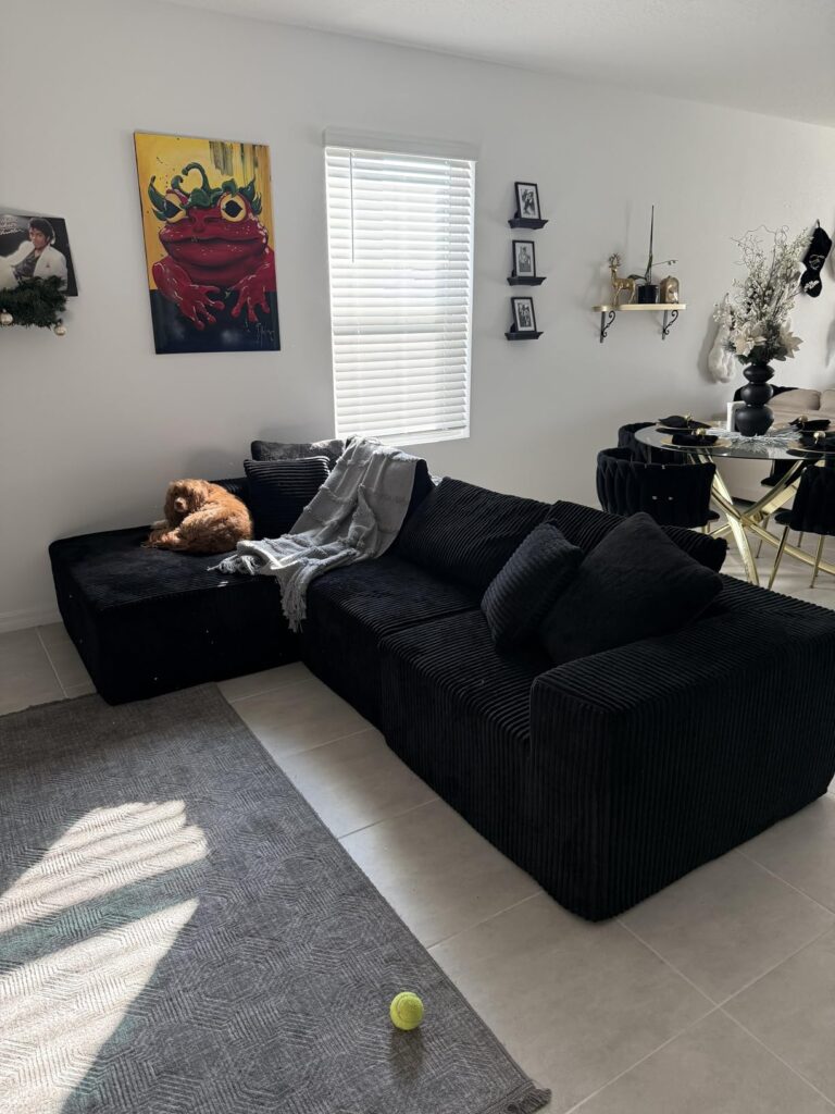 108 inch cloud sectional