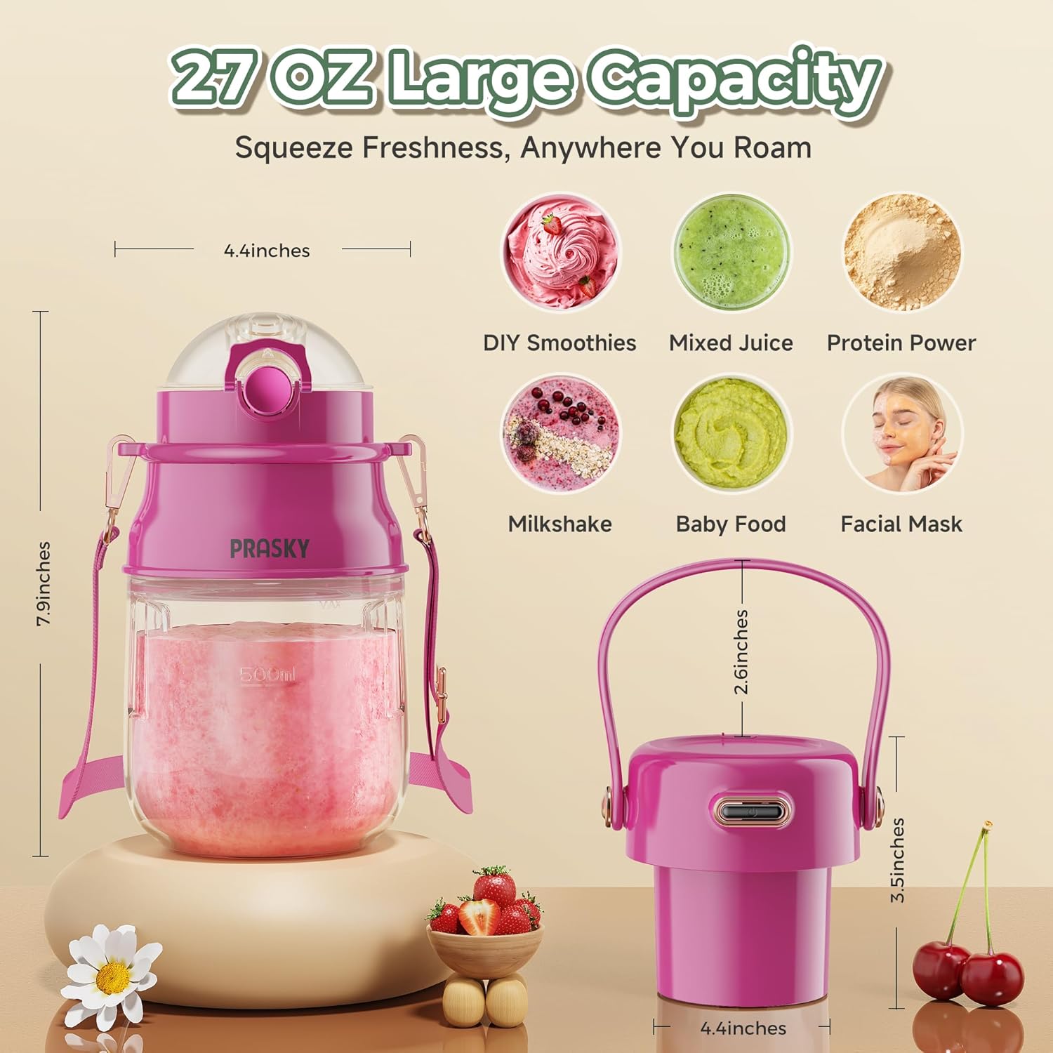 Prasky Portable Blender