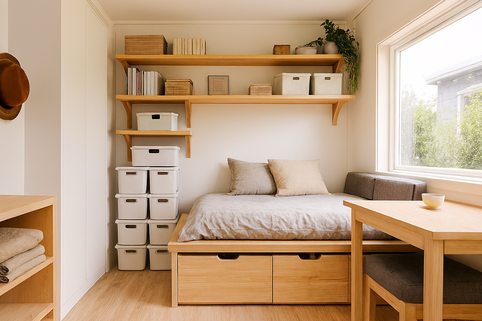 space-saving storage solutions