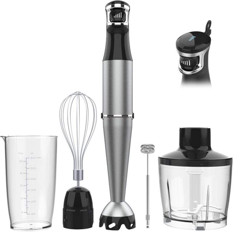 immersion blender 2025 with variable speed control blending soup