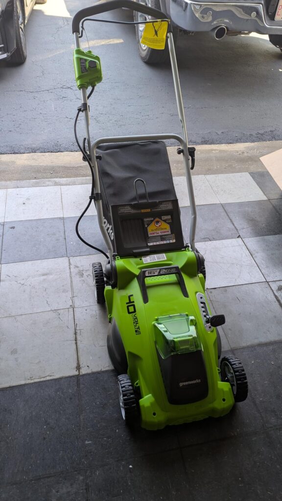 Greenworks 40V cordless lawn mower review