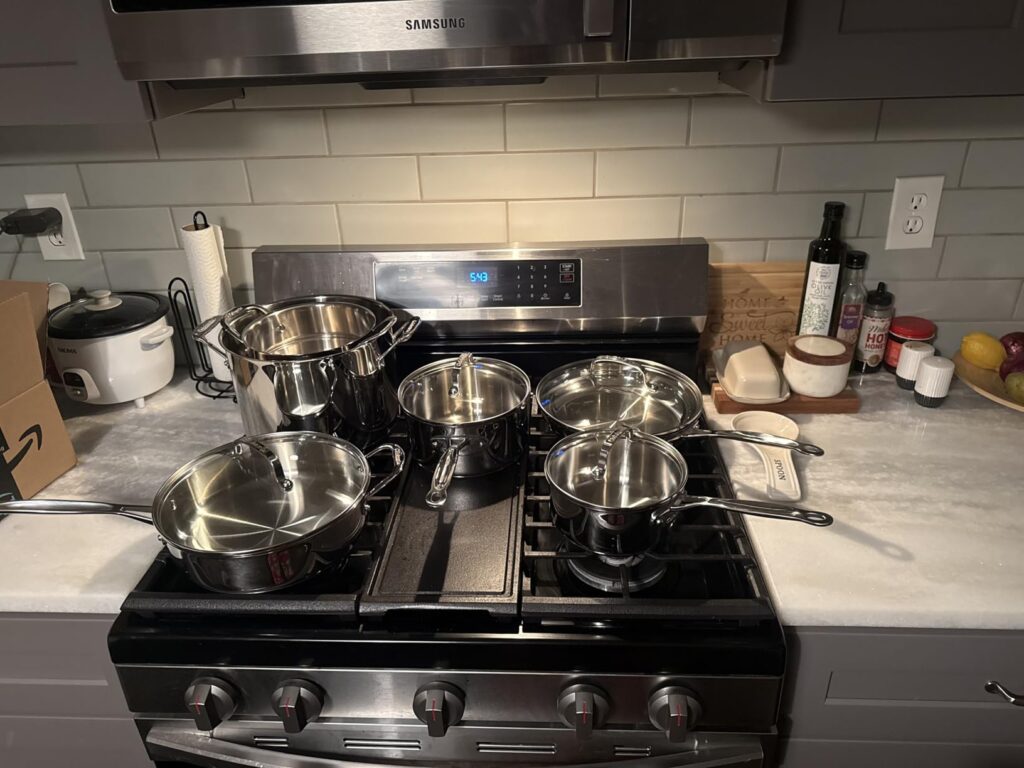 stainless steel cookware