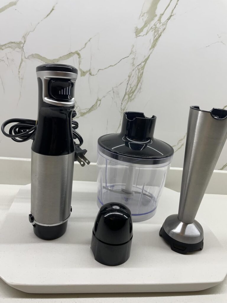 immersion blender 2025 with variable speed control blending soup