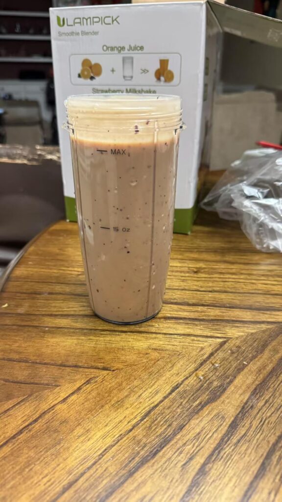 Powerful personal blender 2026 crushing ice and frozen fruit – 1300W blender portable bottles for smoothies and shakes