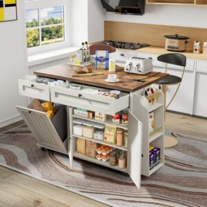 rolling kitchen island